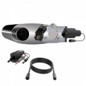 QTP 2.5in Weld-On 304SS Screamer Muffler w/Bolt-On QTEC Electric Cutout