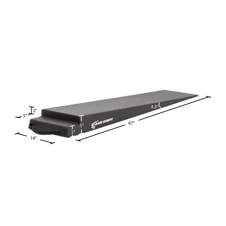 Race Ramps 5in. Trailer Ramp - 4.3 Degree Approach Angle in the group Universal products / Motorsport products / Tools & Accessories / Ramps & Straps at DDESIGN Scandinavia AB (rrpRR-TR-5)