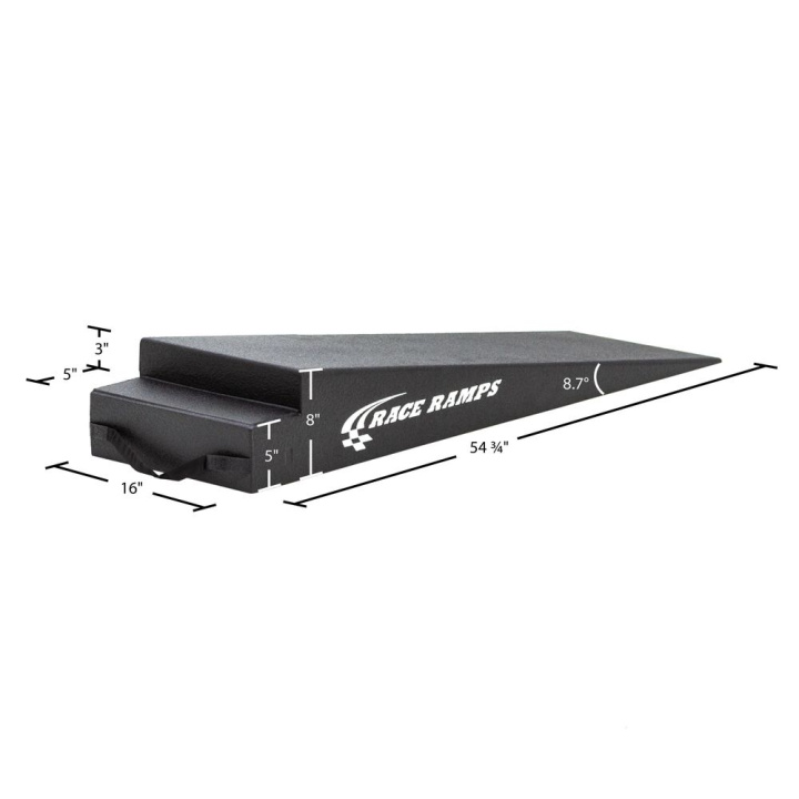 Race Ramps 8in. Trailer Ramps - 8.7 Degree Approach Angle in the group Universal products / Motorsport products / Tools & Accessories / Ramps & Straps at DDESIGN Scandinavia AB (rrpRR-TR-8)