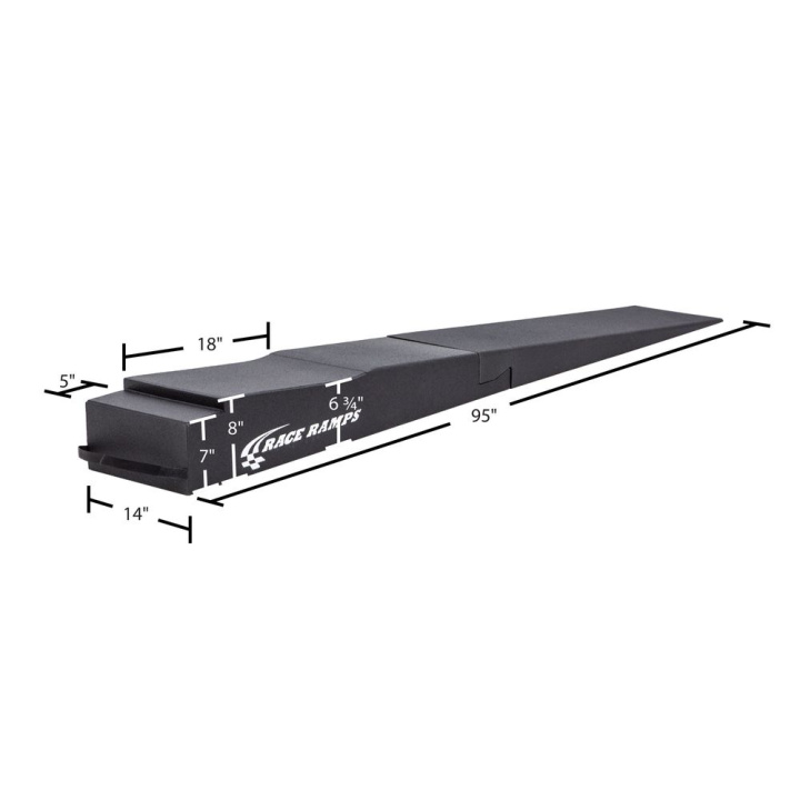 Race Ramps 9in. Trailer Ramps w/ Flap Cutout in the group Universal products / Motorsport products / Tools & Accessories / Ramps & Straps at DDESIGN Scandinavia AB (rrpRR-TR-9-FLP)