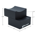 Race Ramps Adjustable Height 14in. High Wheel Cribs (Extra Wide)