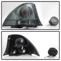 Lexus IS 300 01-03 LED Tail Lights w/Inner Trunk Lights - Smoke Spyder Auto