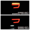 Spyder 08-11 Subaru Impreza WRX 4DR LED Tail Lights - Black