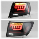 Spyder 08-11 Subaru Impreza WRX 4DR LED Tail Lights - Black