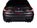 BMW M340i G20 2019+ Valved GPF/PPF Back Quad Exit Exhaust System Cobra Sport