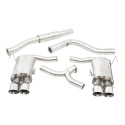 Subaru WRX STI 2.5L 2014-2019 3 Cat-Back Exhaust System Quad Tip Cobra Sport