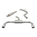 VW Golf GTI Mk8 2.0 TSI 2020+ GPF Back Exhaust System Cobra Sport