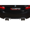 BMW M2 F87 2014-2017 3 Valved Cat-Back Exhaust System Cobra Sport