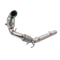 VW Polo GTI (AW) Mk6 2.0 TSI 2019-2021 Sports Cat / De-Cat Front Downpipe (incl PPF delete) (OEM Fitment) Cobra Sport