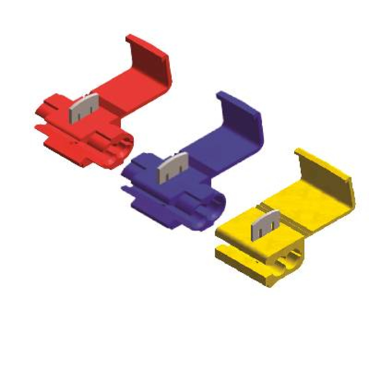 QSP Scotch Lock connector - Nylon insulated (5 pcs) in the group Tuning / Electronics / Cable lugs - Joint sleeves - Flat pins at DDESIGN Scandinavia AB (var-QC3116-21)