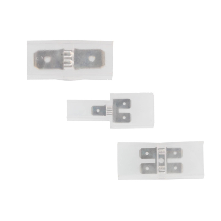 QSP connection strip - 6.3 mm in the group Tuning / Electronics / Cable lugs - Joint sleeves - Flat pins at DDESIGN Scandinavia AB (var-QC3126-28)