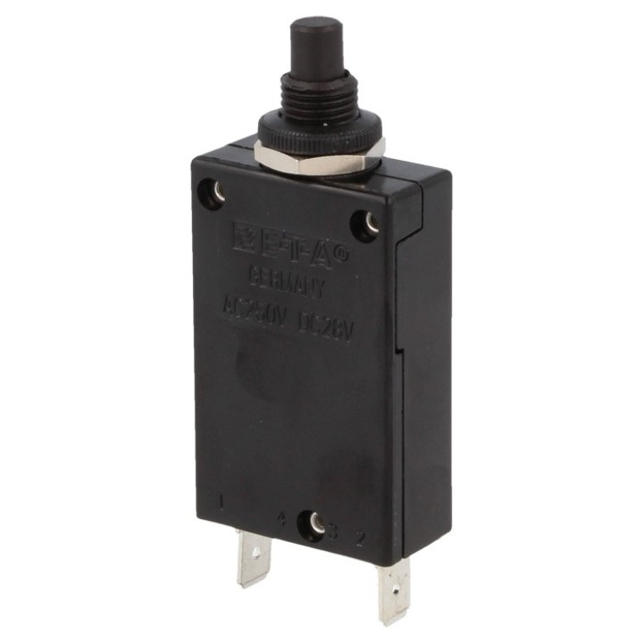 ETA circuit breaker - panel mounting in the group Tuning / Electronics / Fuses for the car at DDESIGN Scandinavia AB (var-QE-1-xx)