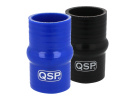 QSP Silicone hump hose - coupler Black / Blue