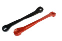 Torque Solution Billet Battery Tie Down (Black / Red) Subaru