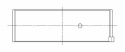 6B2500H Nissan GTR VR38DETT Con rod bearing set (ACL Race Series) ACL