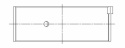 6B8100HXC Con rod bearing set (ACL Race Series Calico CT-1 coating) with 0.025mm (0.001\'\') extra clearance ACL