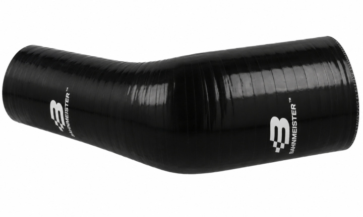 Silicone Hose Black Reducer 45degree BahnMeister in the group Tuning / Silicone Hoses & Aluminium Pipes / Silicone hose at DDESIGN Scandinavia AB (var-bhm-sil-45-red-blk)