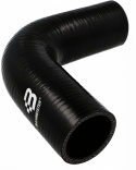 Silicone Hose Black 90degree BahnMeister