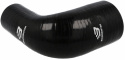 Silicone Hose Black Reducer 90degree BahnMeister