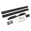 Westin 19-24 Mercedes-Benz Sprinter w/ 170in WB Mesa Roof Rack Extension - Textured Black