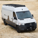 Westin 19-24 Mercedes-Benz Sprinter w/ 170in WB Mesa Roof Rack Extension - Textured Black