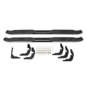 Westin 18-24 Jeep Wrangler JL Unlimited 4DR PRO TRAXX 4 Oval Nerf Step Bars - Textured Black