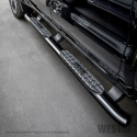 Westin 19-24 Chevrolet/GMC Silverado/Sierra 1500 Double Cab PRO TRAXX 4 Oval Nerf Step Bars - Black