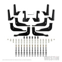 Westin 20-24 Jeep Gladiator PRO TRAXX 4 Oval Nerf Step Bars - Black