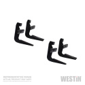 Westin Dodge Durango / Jeep Grand Cherokee 2011-2018 Running Board Mount Kit - Black
