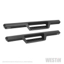 Westin 18-24 Jeep Wrangler JL 2DR HDX Drop Nerf Step Bars - Textured Black