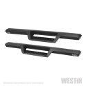 Westin 18-24 Jeep Wrangler JL 2DR HDX Drop Nerf Step Bars - Textured Black