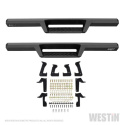 Westin 18-24 Jeep Wrangler JL 2DR HDX Drop Nerf Step Bars - Textured Black