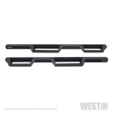 Westin 18-24 Jeep Wrangler JL Unlimited 4DR HDX Drop Nerf Step Bars - Textured Black