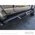 Westin 18-24 Jeep Wrangler JL Unlimited 4DR HDX Drop Nerf Step Bars - Textured Black