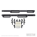 Westin 18-24 Jeep Wrangler JL Unlimited 4DR HDX Drop Nerf Step Bars - Textured Black