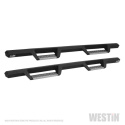 Ram 1500 Crew Cab Incl. TRX 2019+ Nerf Step Bars (Black Textured & Stainless Steel) Westin/HDX