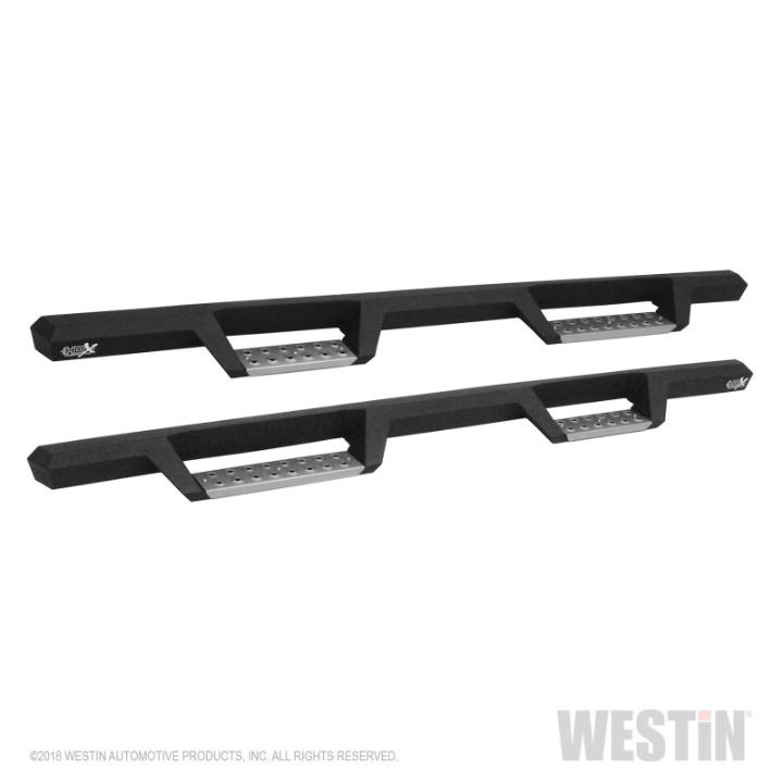 Ram 1500 Crew Cab Incl. TRX 2019+ Nerf Step Bars (Black Textured & Stainless Steel) Westin/HDX in the group Select car model / Dodge / Ram 19+ / Styling / Door sill at DDESIGN Scandinavia AB (wes56-140852)