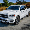 Ram 1500 Crew Cab Incl. TRX 2019+ Nerf Step Bars (Black Textured) Westin/HDX