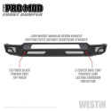 Westin 2019 Dodge Ram 1500 ( Excludes 1500 Classic & Rebel Models ) Pro-Mod Front Bumper