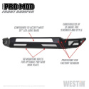 Westin 2019 Dodge Ram 1500 ( Excludes 1500 Classic & Rebel Models ) Pro-Mod Front Bumper