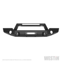 Westin 18-24 Jeep Wrangler WJ2 Full Width Front Bumper w/LED Light Bar Mount Textured Black