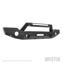 Westin 18-24 Jeep Wrangler WJ2 Full Width Front Bumper w/LED Light Bar Mount Textured Black