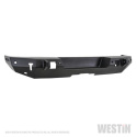 Westin 18-24 Jeep Wrangler JL WJ2 Rear Bumper w/ Sensors - Textured Black