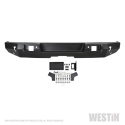 Westin 18-24 Jeep Wrangler JL WJ2 Rear Bumper w/ Sensors - Textured Black