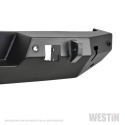 Westin 18-24 Jeep Wrangler JL WJ2 Rear Bumper w/ Sensors - Textured Black