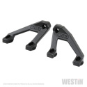 Westin 18-24 Jeep Wrangler / 2020+ Gladiator LED Cowl Mount - Textured Black