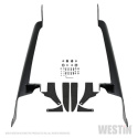 Westin 18-24 Jeep Wrangler Pillar LED Light Mount - Black