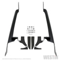 Westin 18-24 Jeep Wrangler Pillar LED Light Mount - Black