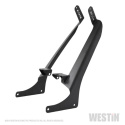 Westin 18-24 Jeep Wrangler Pillar LED Light Mount - Black