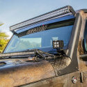 Westin 18-24 Jeep Wrangler Pillar LED Light Mount - Black